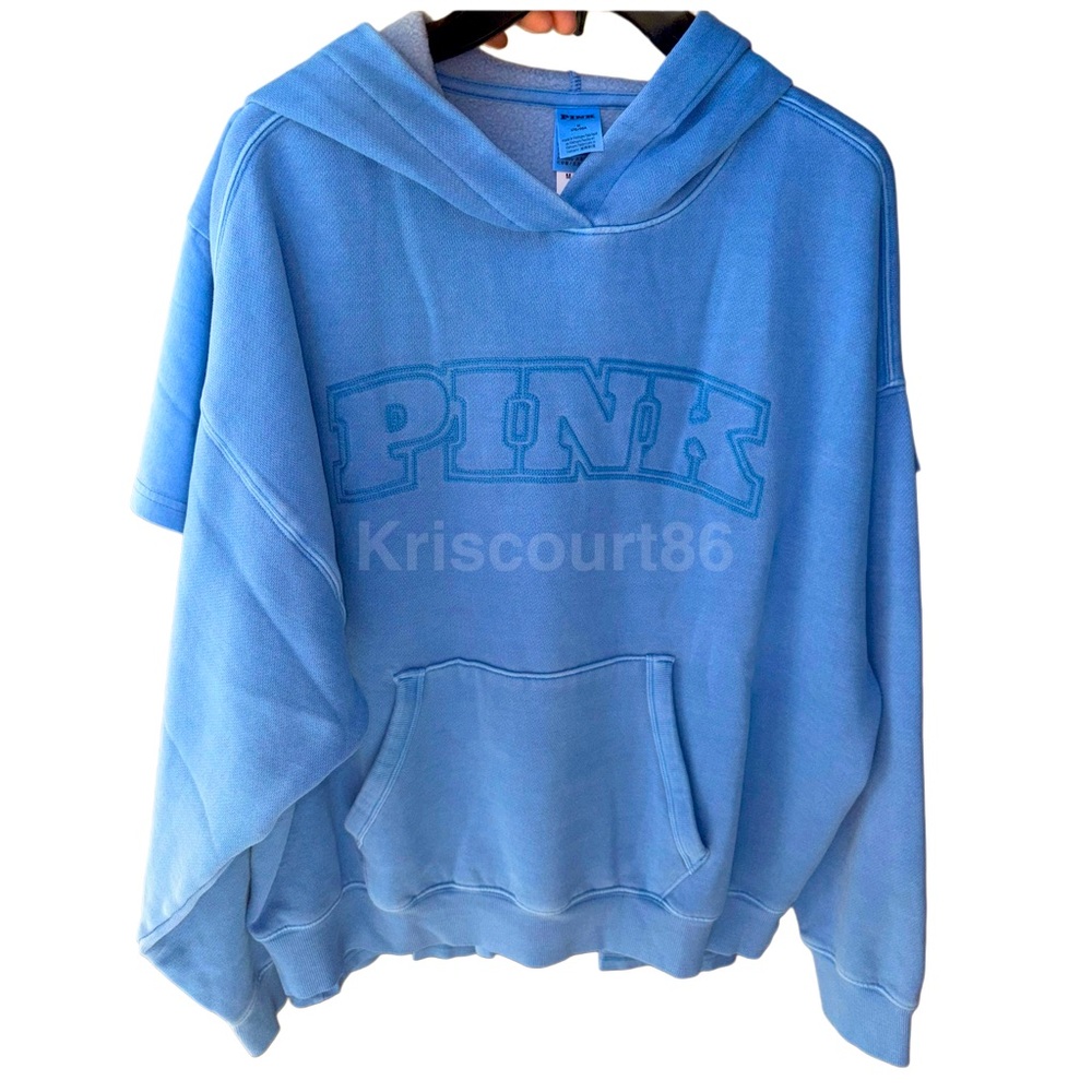 VSPINK Limited Edition Blue Pullover Hoodie NEW WITH TAGS - Picture 2 of 7